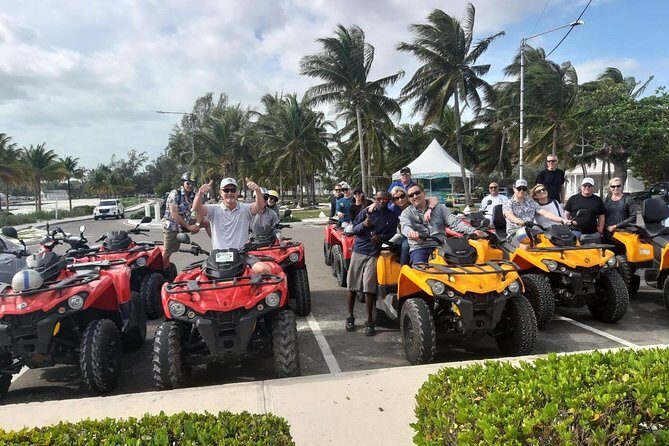 ATV Island Tour with Beach Break (Everyone Drive their Own ATV) - Junkanoo Beach swim break: clear water, real time to cool off