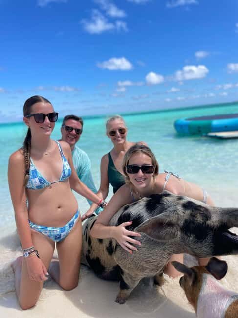 Nassau: 3-Island Snorkel Tour with Pigs, Beach Club, & Lunch - The Scenic Boat Ride Through the Atlantis Tunnel
