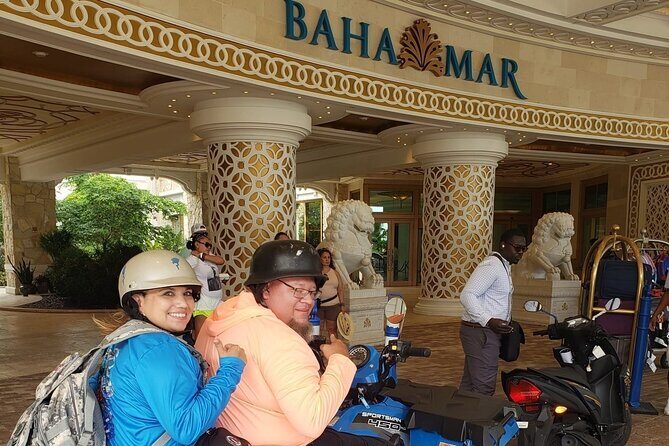 Nassau Atv Island Half-Day City Tour with Free Pick-Up - Cable Beach: ocean views, quick photo breaks, and a smoother ride