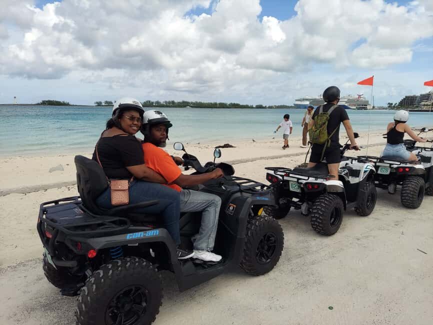 Nassau: ATV Tour with Bahamian Lunch - How the driving feels: speed, safety, and group control