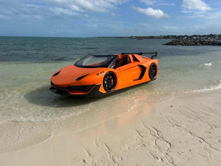 Nassau Bahamas: 30 minute Jetcar Rental on Paradise Island - Atlantis area scenic run: the views, the sound, and the waterfall zone
