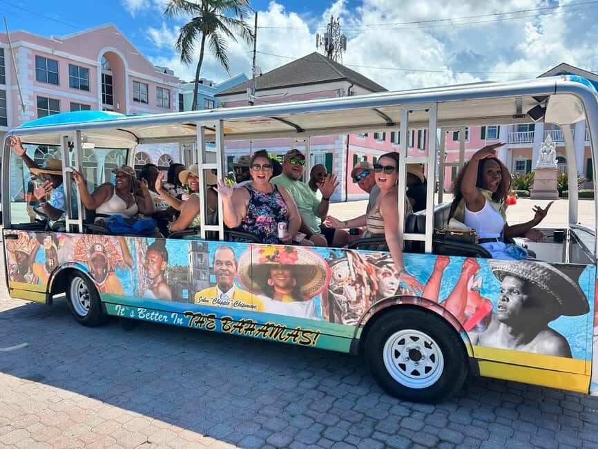 Nassau: Bahamas Culture Tour with Electric Trolley and Water - Rum cake factory stop: the snack break that doubles as cultural context