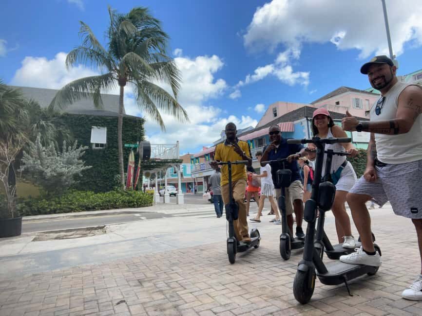 Nassau: E-Scooter Tour with Food Tasting and Local Drinks - Key highlights you’ll care about