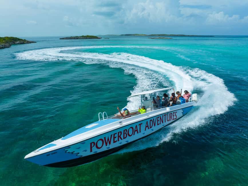 Nassau: Exuma Powerboat Day Trip - Ship Channel Cay: your private-island hangout (not just a stop)