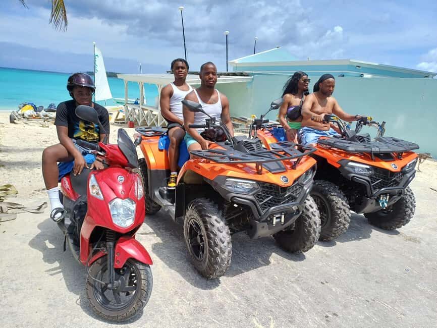 Nassau: Guided Scooter/ATV Rental or Tour w/Beach Day Bundle - Heads-up on the day-of experience