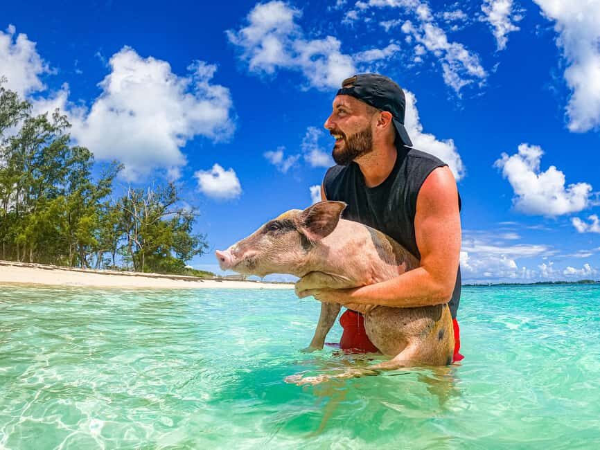 Nassau: Pigs Beach Trip by Boat with Swimming and Feeding - The boat ride out: what your 8-nautical-mile trip adds to the day