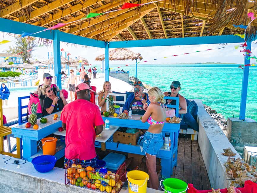 Nassau: SNUBA Diving Island Cruise with Bahamian Lunch - What you’ll actually see underwater: wrecks, a sunken plane, and 7-foot statues