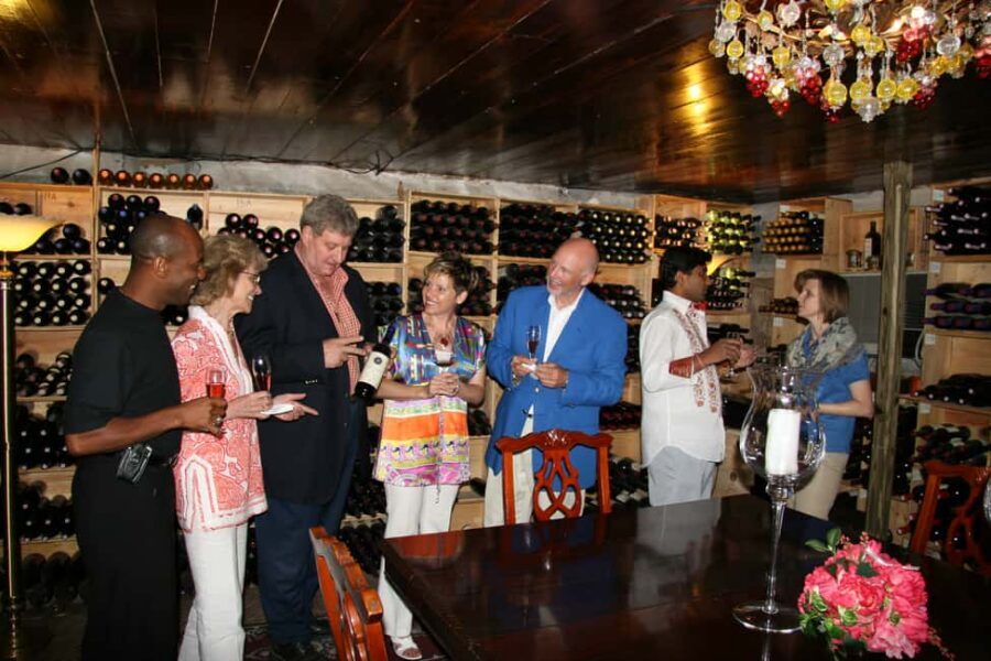Nassau: Wine Luncheon at the Graycliff Restaurant - Champagne Welcome and the Setup for Your Tasting Menu