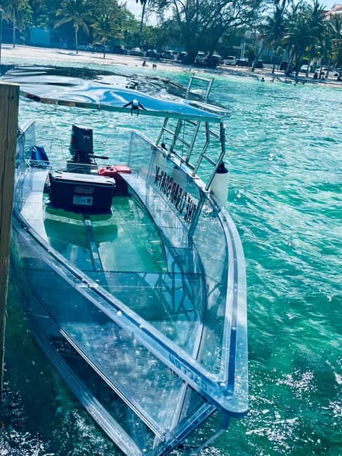 The Clear Boat Experience Bahamas drinks and snacks included - The Floating Bar (and Lunch): When “If Open” Really Matters